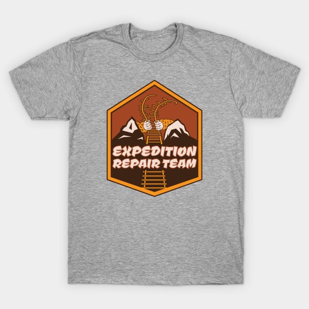 Everest Expedition Repair Team T-Shirt by DeepDiveThreads